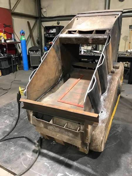 Entreprise de chaudronnerie dans le TP pour réparation godets à Toulouse